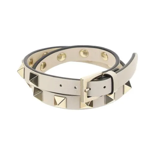 Valentino Кожа Браслеты Белый Женские