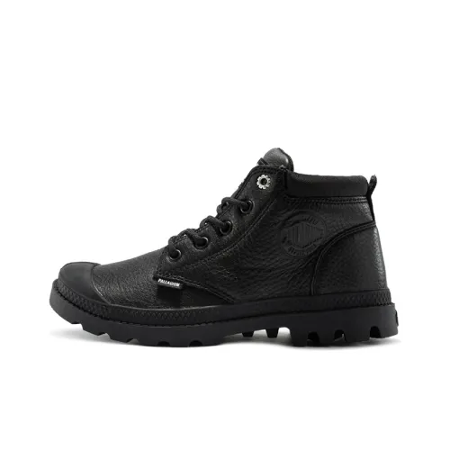 Palladium Pampa Ankle Martin Boot Женские Черный