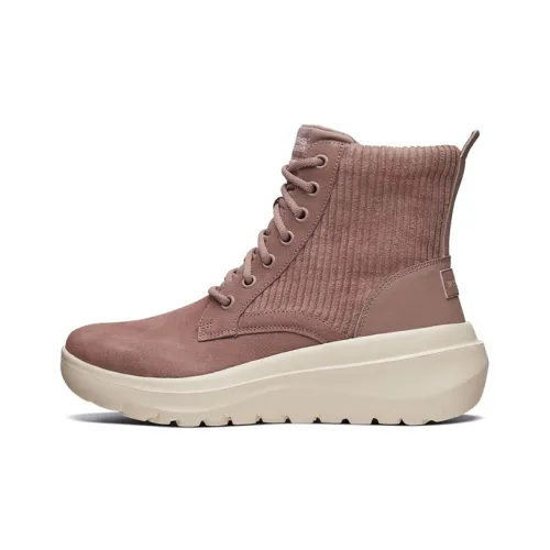 Skechers Stamina V3 Crew Martin Boot Женские Розовый