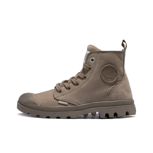 Palladium Pampa Короткий Мартин Ботинок Женские Тауповый