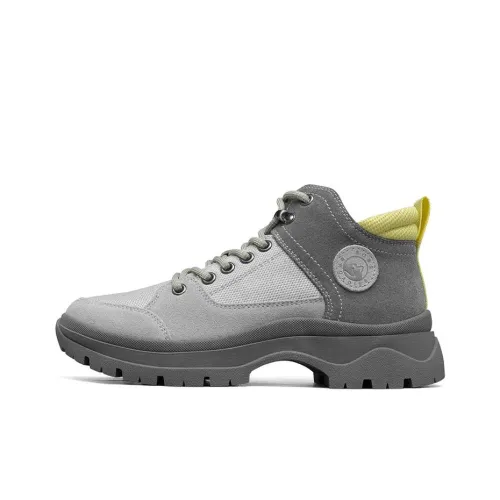 Skechers BOBS BROADIES Короткий Мартин Boot Женские Серый