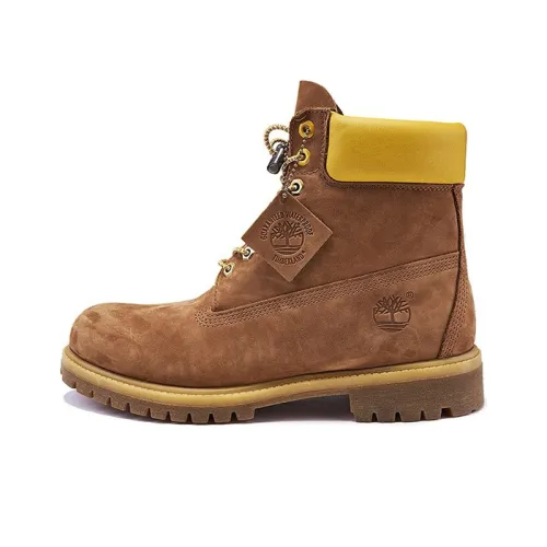 Timberland Короткий Мартин Ботин Мужской Коричневый Желтый