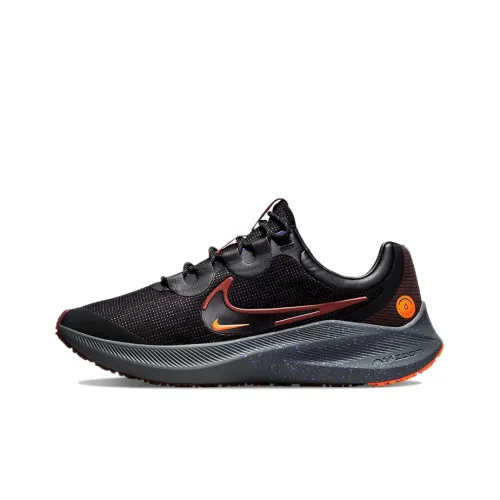 Nike Zoom Winflo 8 Low Топ Повседневные Тренировочные Беговые Кроссовки Мужские Черные
