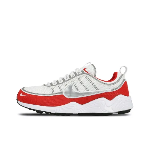 Nike Air Zoom Spiridon 16 Амортизаторы Slip-resistant Дышащий Низкий Топ Повседневная обувь Мужская Белый Красный