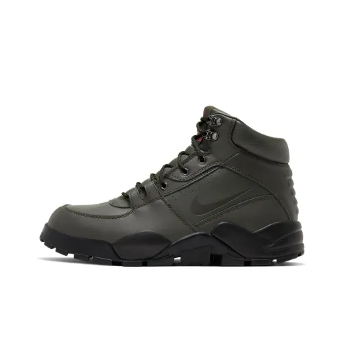 Nike Rhyodomo Амортизация Противоскользящий Устойчивый к истиранию Водонепроницаемое покрытие Высокий топ Походная обувь Мужской Яшма