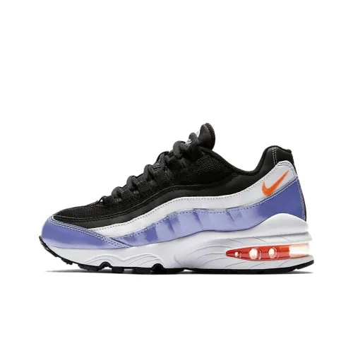 Nike Air Max 95 Low Беговые кроссовки GS Черный Белый Фиолетовый