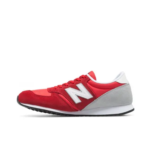 New Balance NB 420 Амортизаторы Slip-resistant устойчивые к истиранию дышащие низкий топ беговые кроссовки Женские Серый Красный