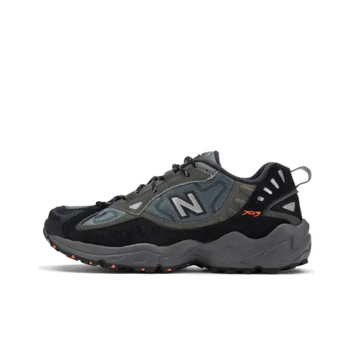 Aape x New Balance NB 703 Low Топ Повседневные Беговые Кроссовки Мужские Серый Черный