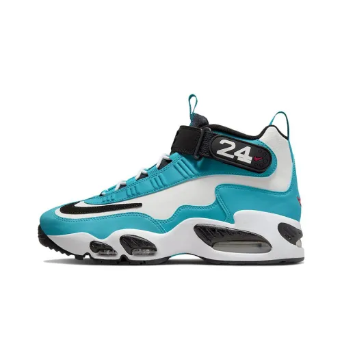 Nike Air Griffey Max 1 'Аква' Slip-resistant и Abrasion-resistant покрытие MID Повседневная обувь Мужская Белый Синий