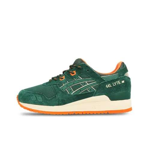 Asics Gel Lyte 3 Low Топ Беговые кроссовки Мужской Авиационный Зеленый