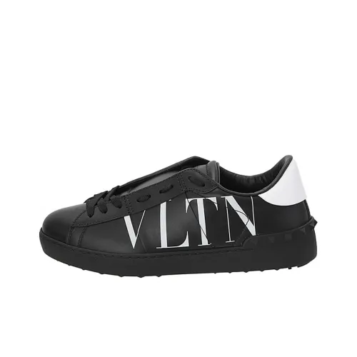 Valentino Открыто Низкий Топ Стильный Скейтбординг Мужской Черный Белый