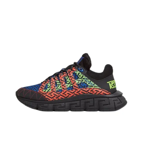 VERSACE Trigreca Низкий Топ Повседневная Обувь Мужская Красная