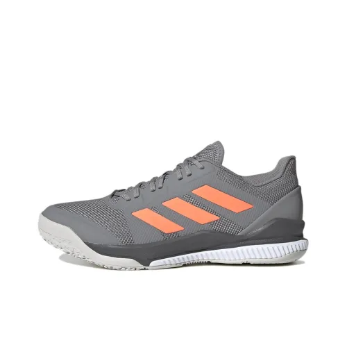 Adidas Stabil Bounce Stabil Bounce Low Топ Беговые кроссовки Мужской Серый Оранжевый