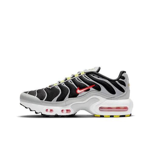 Nike Air Max Plus Low Топ Беговые кроссовки GS Черный Серебряный