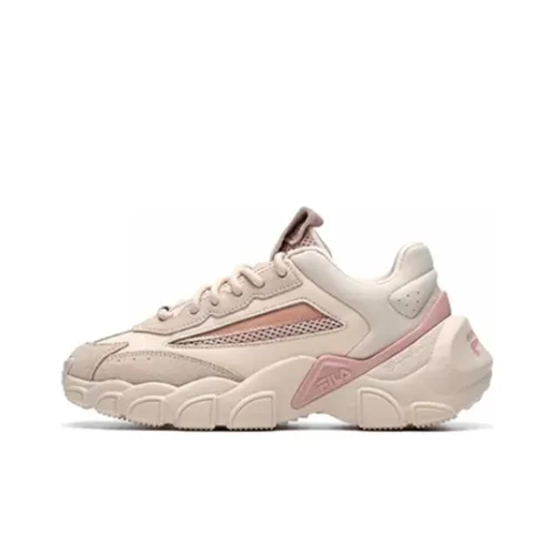 FILA Fashion Sneakers Low Топ Повседневные Беговые кроссовки Женские Нюдовый