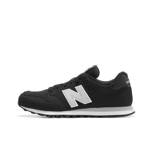 New Balance NB 500 Low Топ Беговые кроссовки Мужской Черный