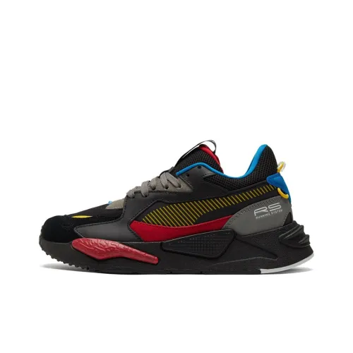 PUMA RS Z Z-Shock Absorbers Противоскользящие Устойчивые к истиранию Низкий Топ Беговые кроссовки Унисекс Черный