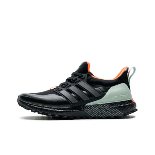 Adidas ULT Шокаблоки Устойчивые к истиранию Низкий Топ Беговые кроссовки Унисекс Черный Серый