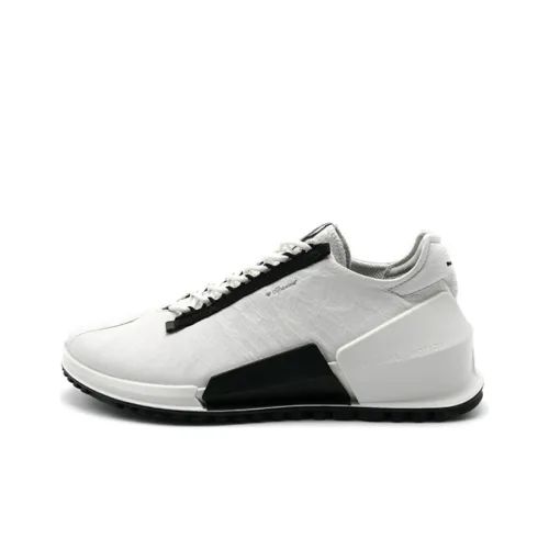 Ecco Striding 2,0 Series Амортизаторы Устойчивые к истиранию Низкие кеды Мужские Белые