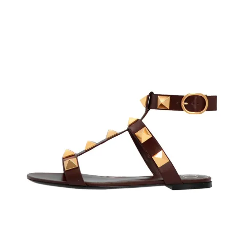 Valentino Roman Stud Garavani One Strap Sandals Women's