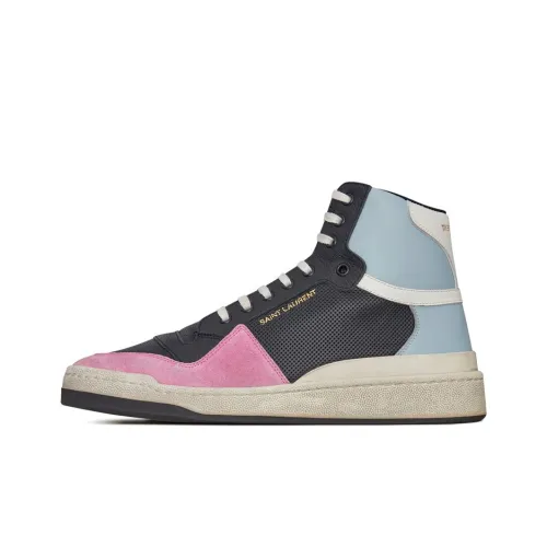SAINT LAURENT Скейтборд Кроссовки Высокие Мужские