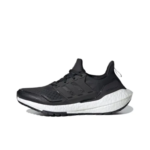 Adidas ULT Дышащий Верх Низкие Беговые Кроссовки Женские Угольно-Черные