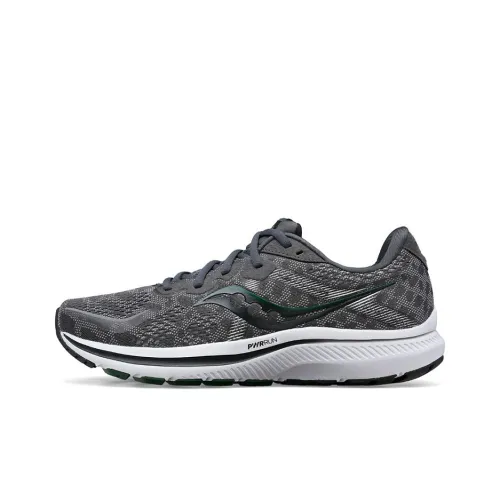 Saucony Omni 20 Low Топ Беговые кроссовки Мужской Серый Белый