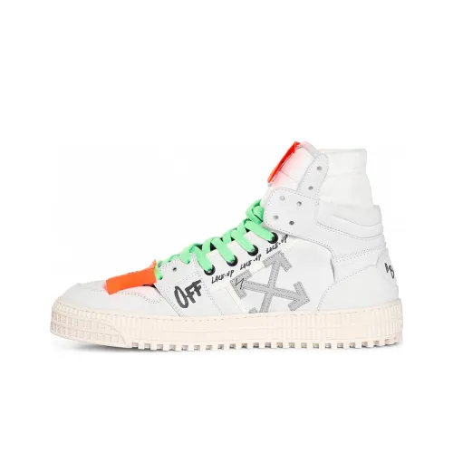 OFF Белый OFF COURT 3,0 Стильные Скейтбординги Мужской Бело-зеленый