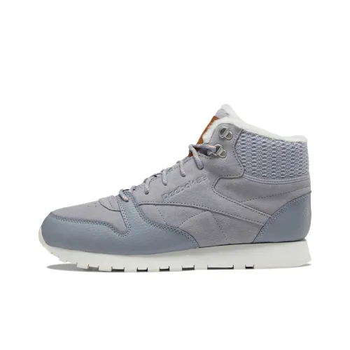 Reebok Classic Leather Беговые кроссовки MID Топ Женские