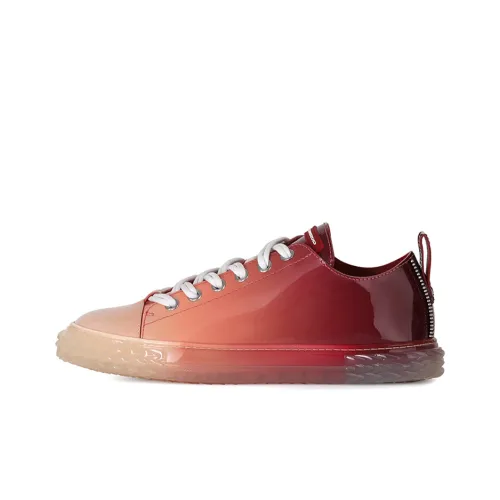 Giuseppe Zanotti GZ Blabber Скейтборд Кроссовки Мужские Оранжевые Красные