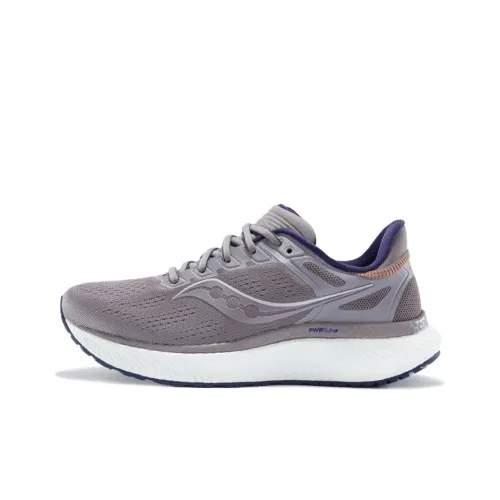 Saucony Hurricane Шок Absorbers Противоскользящие Устойчивые к Износу Дышащие Низкие Топ Беговые кроссовки Женские