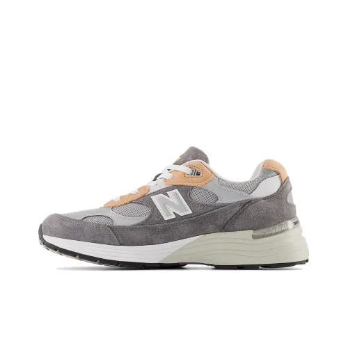 Todd Snyder x New Balance NB 992 Low Топ Беговые кроссовки Мужской Серый Сделано в США