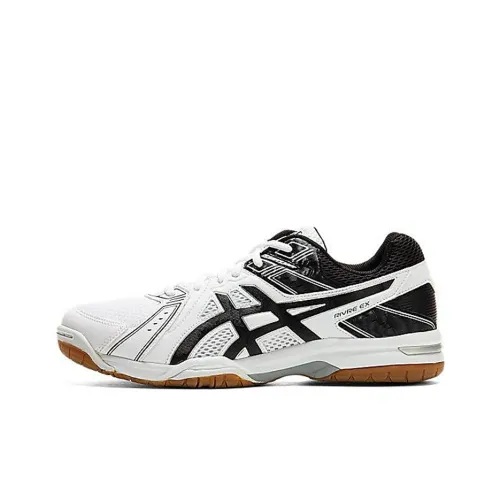 Asics RIVRE E RIVRE E Low Топ Беговые кроссовки Унисекс Белый черный