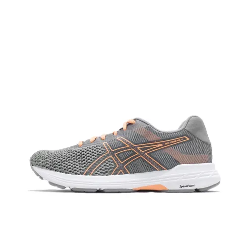 Asics Gel Phoenix 9 Low Top Беговые кроссовки Женские Серый Желтый