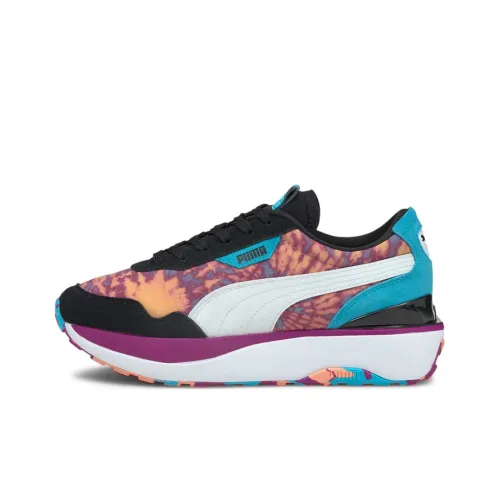 PUMA Cruise Rider Trainer Slip-resistant Abrasion-resistant Low Top Беговые кроссовки Женские Многоцветные