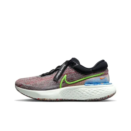 Nike Shock Absorbers Slip-Resistant Abrasion-Resistant Breathable Low-Top Running Shoes Men's Fuchsia Green Найк Шок Абсорберз Анти-Слип Анти-Абразивный Дышащий Низкий Топ Беговые Кроссовки Мужские Фуксия Зеленый