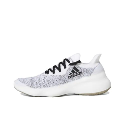 Adidas Futurenatural Устойчивый к истиранию Противоскользящий Низкий Топ Беговые кроссовки Женские Белый Черный