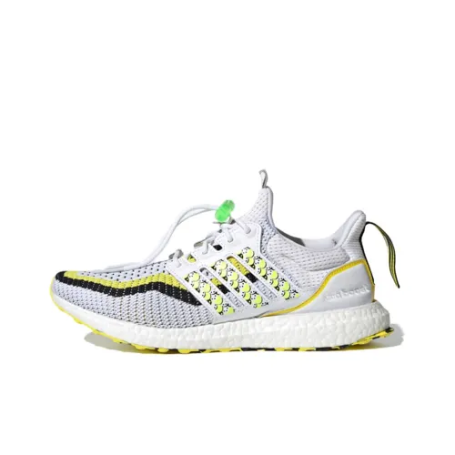 Adidas ULT Амортизация Устойчивый к истиранию Дышащие Низкие Беговые кроссовки Унисекс Белый Черный Желтый