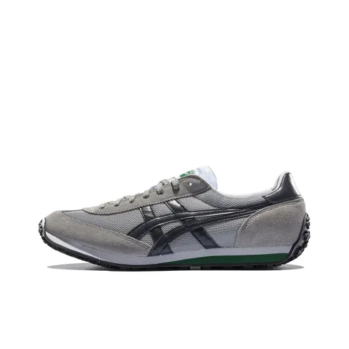 Onitsuka Tiger Edr 78 Амортизаторы Slip-resistant устойчивые к истиранию Низкий топ Беговые кроссовки Унисекс Серый Зеленый