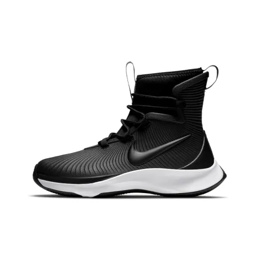 Nike Binzie High Топ Уличная обувь Женские Черный Белый