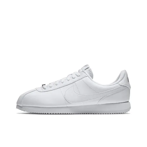 Nike Cortez Shock Absorbers Slip-Resistant Abrasion-Resistant Lightweight Low-Top Marathon Running Shoes Men's White Найк Кортец Шок Абсорберз Антискользящий Устойчивый к Износу Легкий Низкий Топ Марафон Беговые Кроссовки Мужские Белые