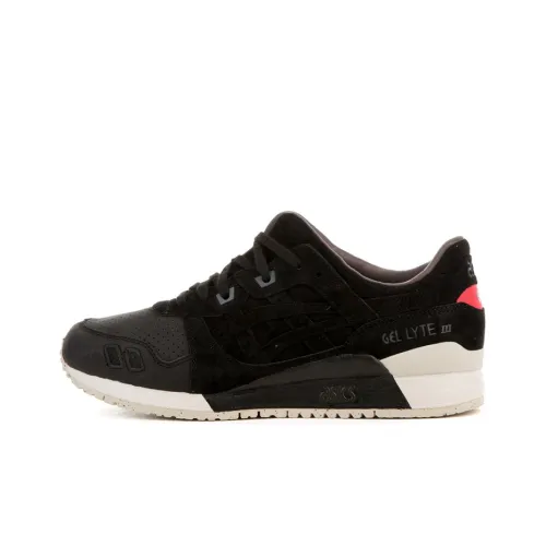 Asics Gel Lyte 3 Low Топ Беговые кроссовки Унисекс Черный