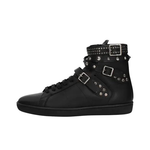 SAINT LAURENT Скейтборд Кроссовки Высокие Мужские
