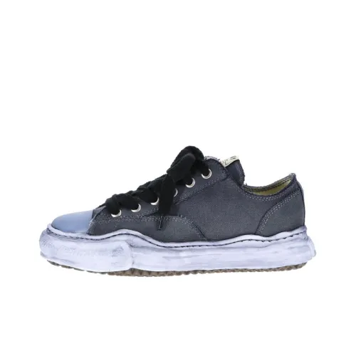 MIHARA YASUHIRO Peterson OG Скейтборд Кроссовки Унисекс Серый Черный