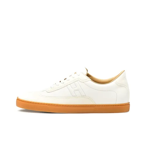 HERMES Quicker Low Топ Стильные Скейтбординги Мужской Белый