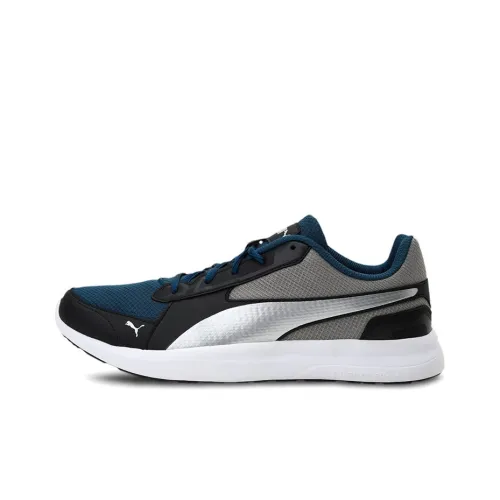 PUMA Echelon V2 Echelon V2 MU IDP Амортизация Износостойкий Низкий Топ Беговые кроссовки Унисекс Черный Серый Синий