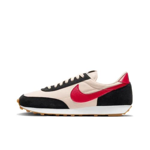 Nike Daybreak Shock Absorbers Slip-Resistant Low Top Marathon Running Shoes Women's Beige Red Black Найк Daybreak Шок Абсорбер Слип-Резистентный Низкий Топ Марафон Беговые Кроссовки Женские Бежевый Красный Черный