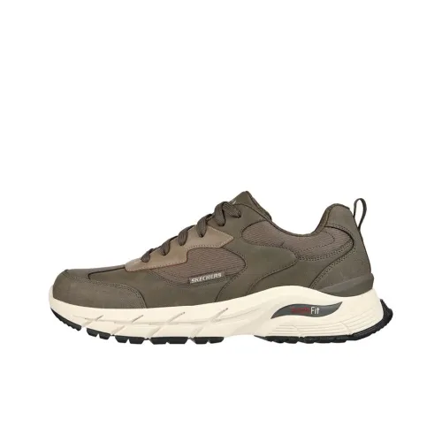 Skechers ARCH FIT BAXTER Низкий Топ Повседневная Обувь Мужская Оливковая