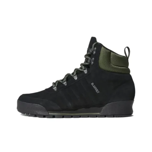 Adidas Originals JAKE BOOT 2,0 Устойчивый к истиранию Высокий Топ Повседневная обувь Мужская Черная