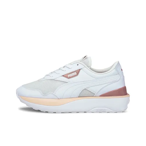 PUMA Cruise Rider Trainer Амортизация Противоскользящий Легкий Низкий Топ Марафон Беговые кроссовки Женские